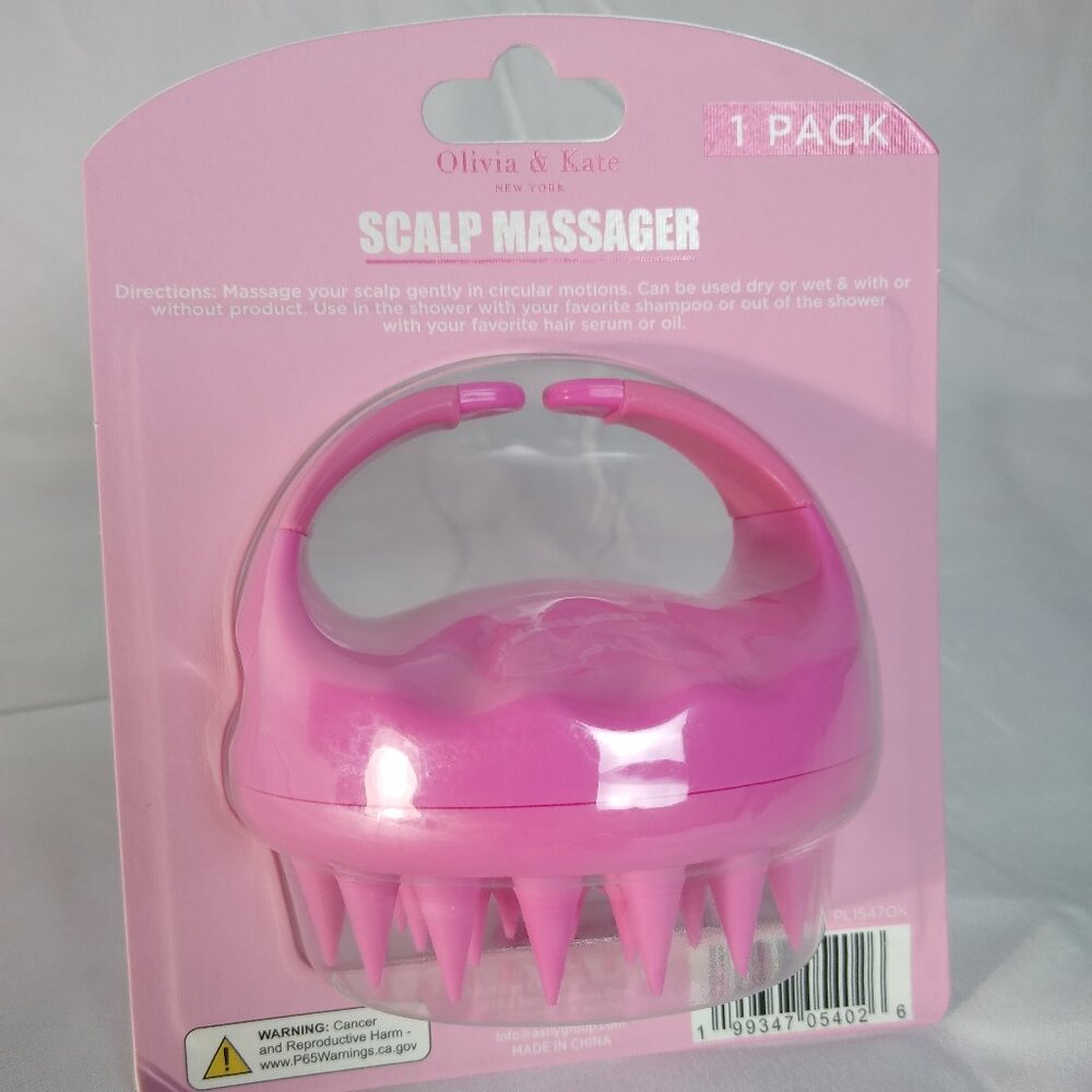 SCALP MASSAGER, Olivia & Kate/ for All Hair Types and Textures